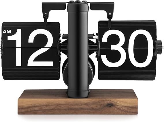 Luqixcey Retro Flip Down Clock